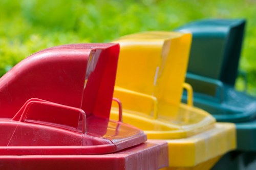 Safe placement of skip bin adhering to regulations