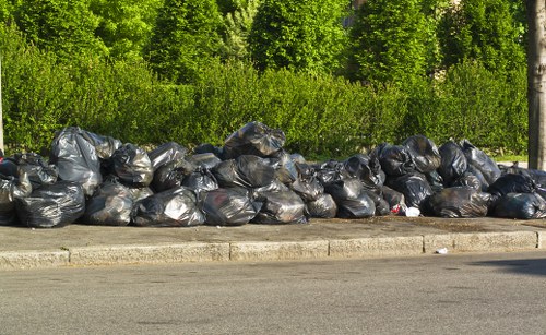 Eco-friendly office clearance practices in a Soho workplace