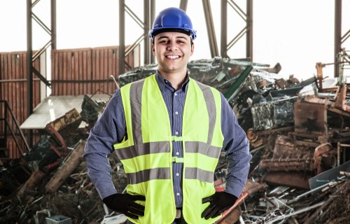 Recycling facilities for construction waste
